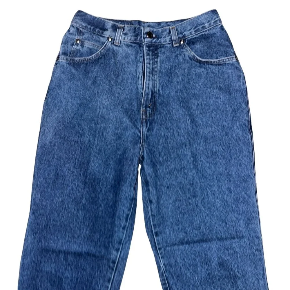 Vintage Levis Tapered Leg 900 Series Jeans Womens 14 31 Medium Wash Made USA - Picture 3 of 8